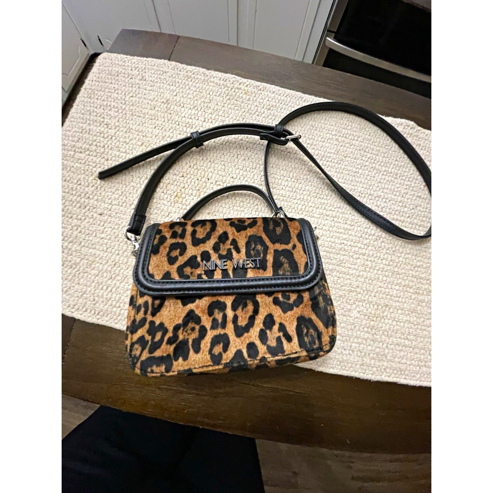 Nine West Leopard Animal Print Small Crossbody Bag, Super cute!